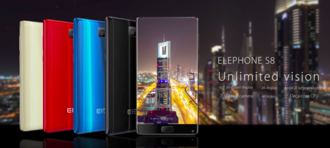 lephone s8 colores