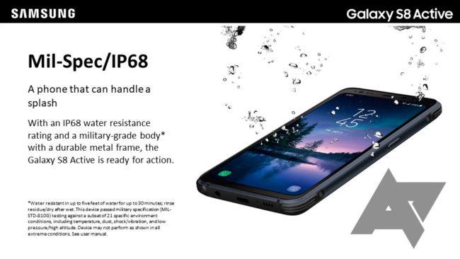 características Samsung Galaxy S8 Active