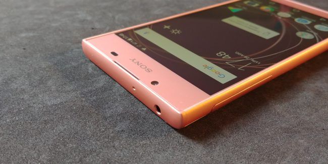 Toma de auriculares del Sony Xperia L1