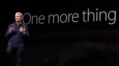 Evento de presentación de Apple One More Thing