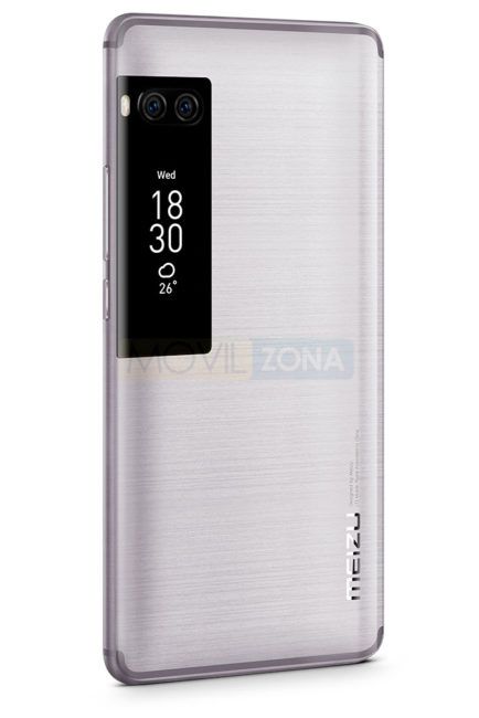 Meizu PRO 7 Plus plata doble pantalla