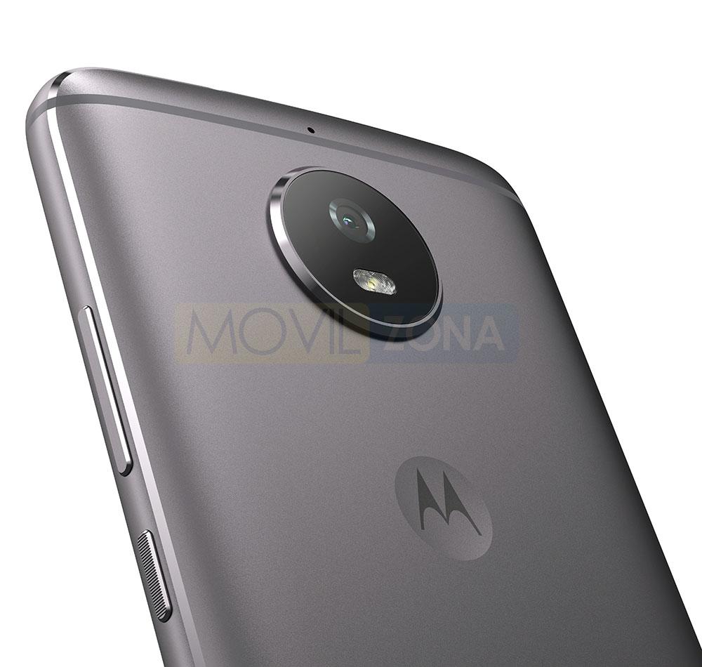 Motorola Moto G5s gris detalle de la cámara