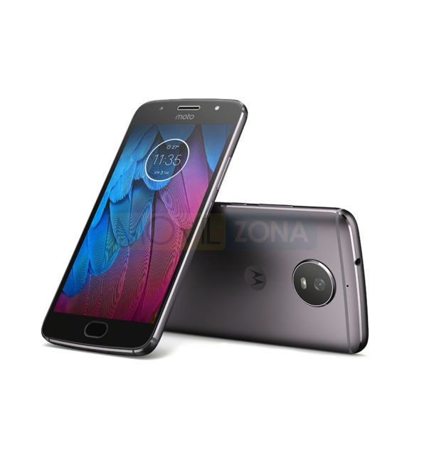 Motorola Moto G5s gris vista delantera