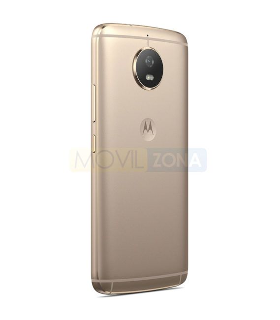 Motorola Moto G5s dorado vista trasera