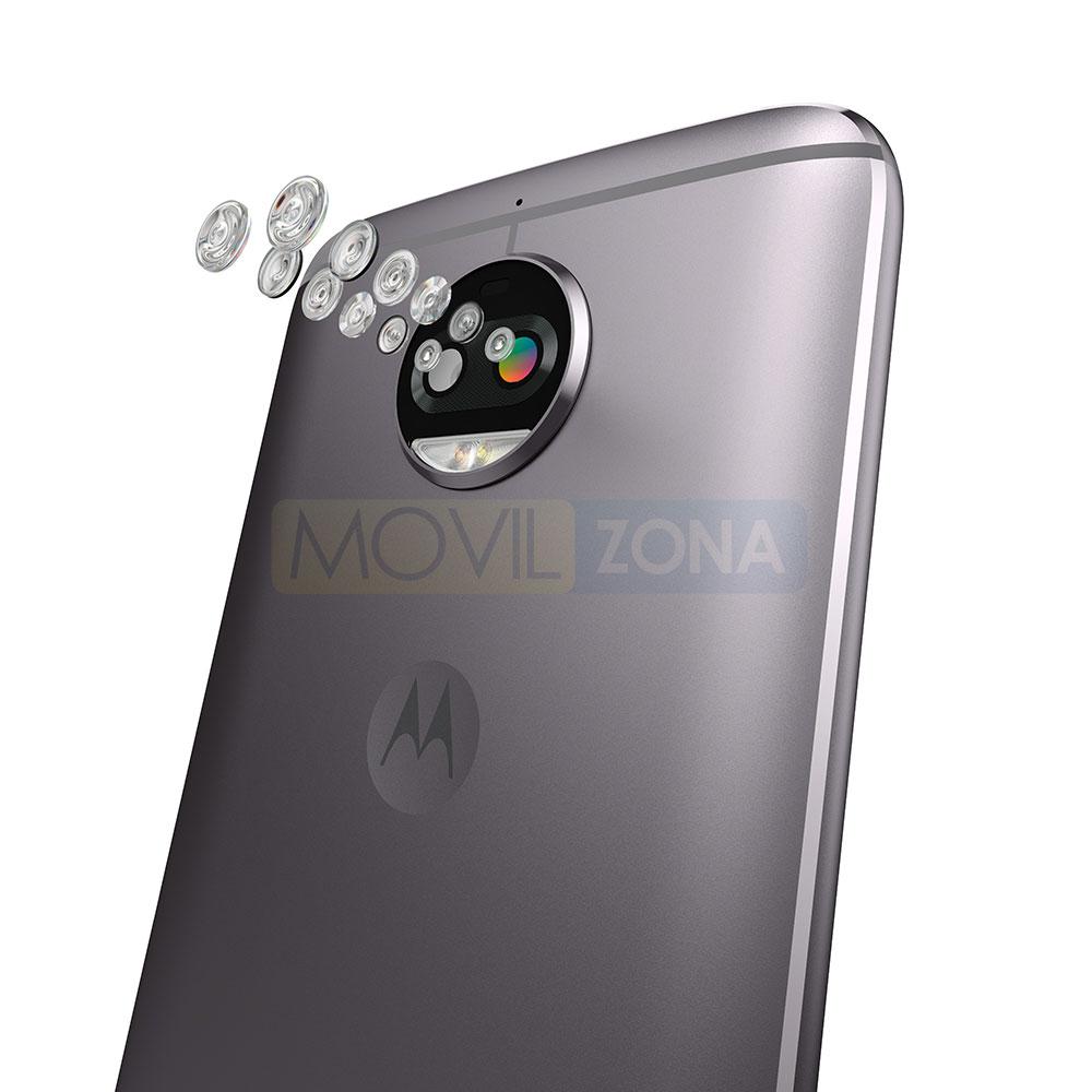 Motorola G5s Plus detalle doble lente