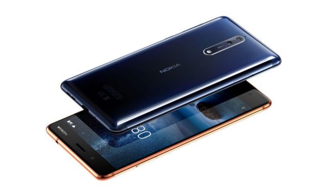 Carcasa del Nokia 8