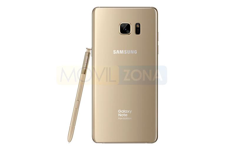 Samsung Galaxy Note 7 Fan Edition dorado