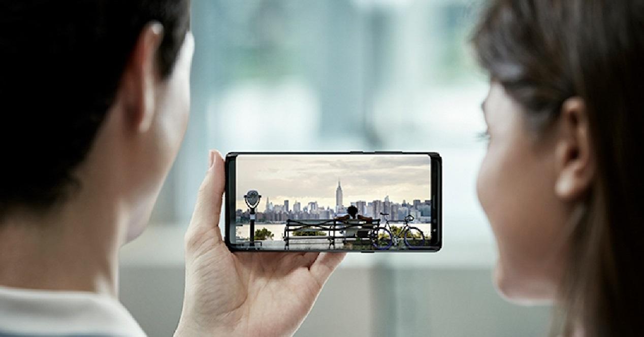 pantalla del Samsung Galaxy Note 8