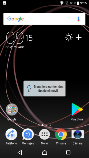 Escritorios del Sony Xperia L1