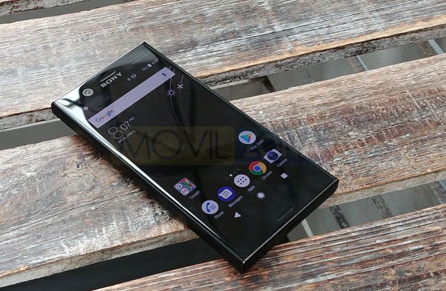 Sony Xperia XZ1 Compact negro vista delantera
