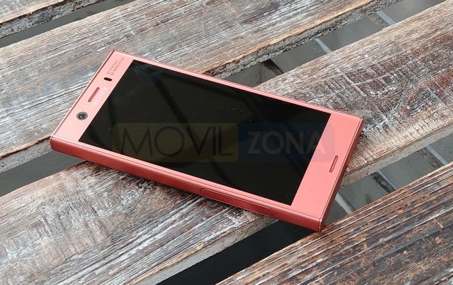 Sony Xperia XZ1 Compact rosa vista delantera