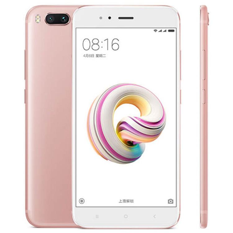 Xiaomi Mi 5X de color rosa