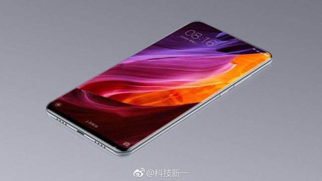 Render con el diseño del Xiaomi Mi Mix 2