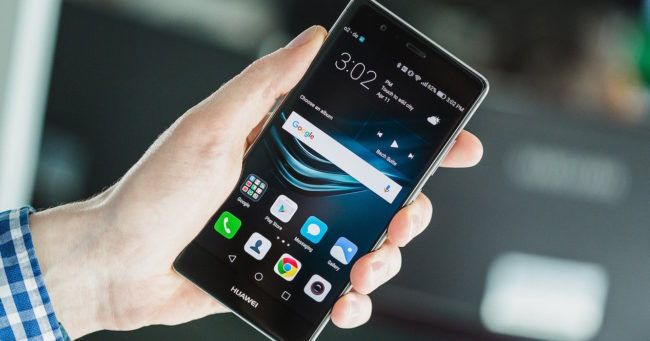 huawei p9 lite en mano