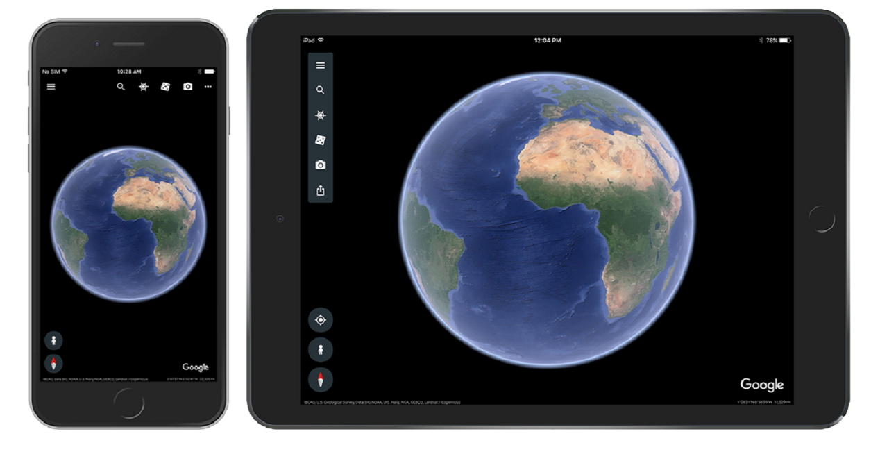 Google Earth para iOS