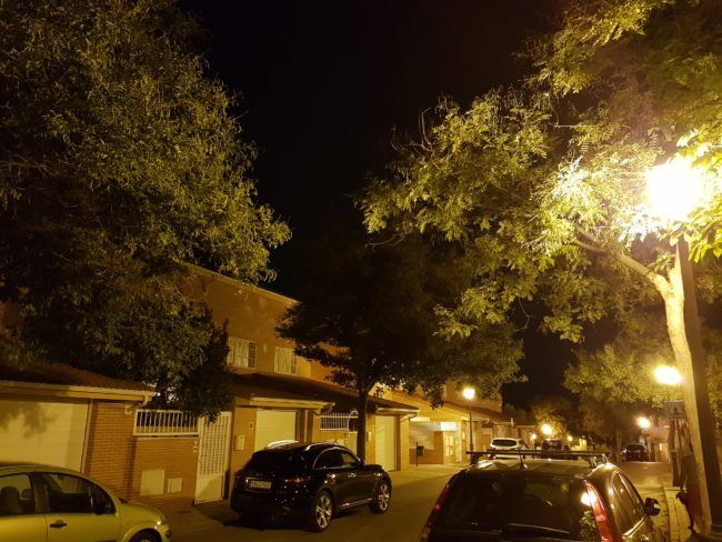 Fotopor la noche sin flash con el Samsung Galaxy Note 8