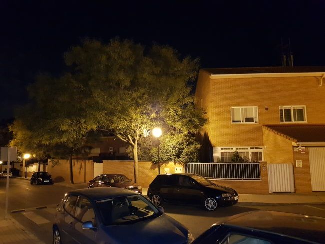Foto por la noche con flash con el Samsung Galaxy Note 8