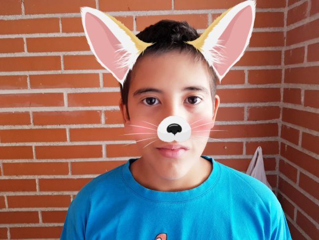 Foto con sticker con el Samsung Galaxy Note 8
