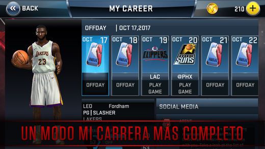 NBA 2K18 para iPhone