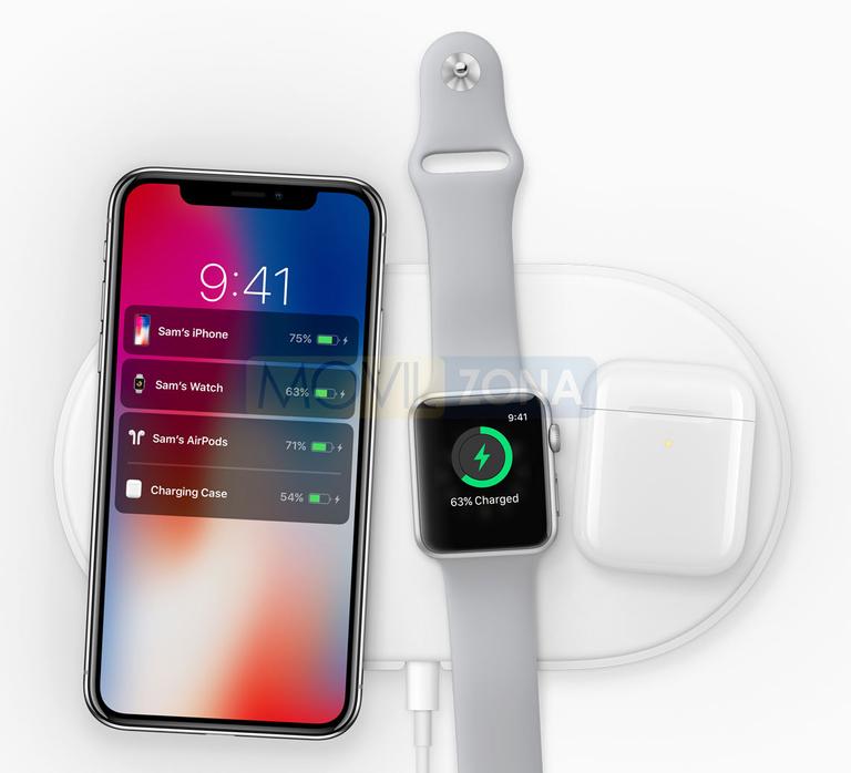 Apple iPhone X con Apple Watch
