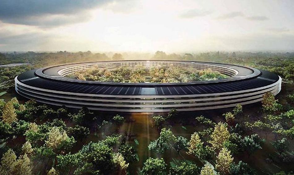 Apple Park como sede de la compañía