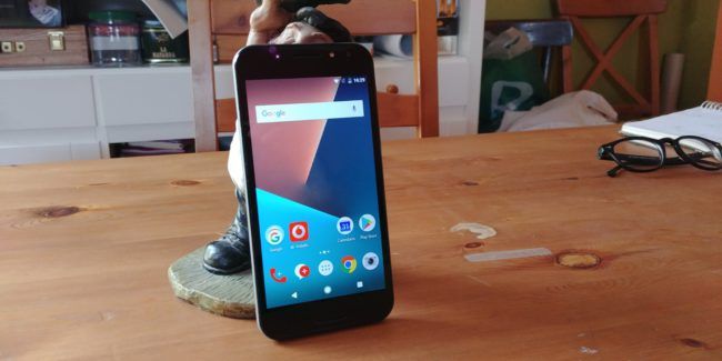 Diseño frontal del Vodafone Smart N8