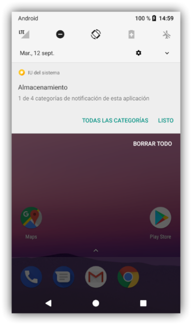 Editar categorías de notificaciones en Android 8.0 Oreo