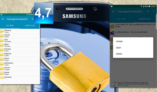 Aplicación Hide files Hide Folder