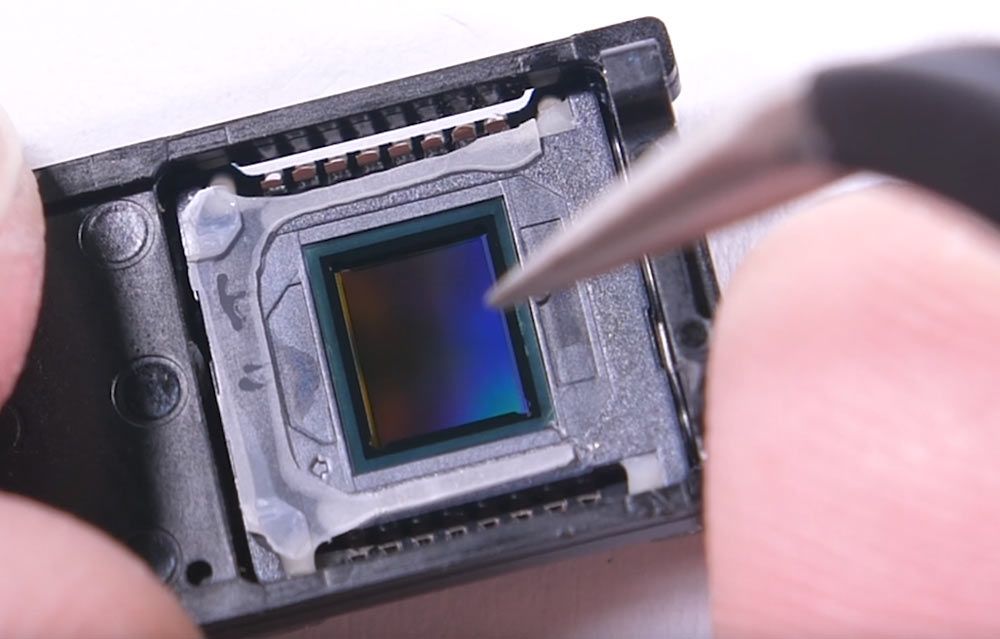 Sensor de la cámara del LG V30