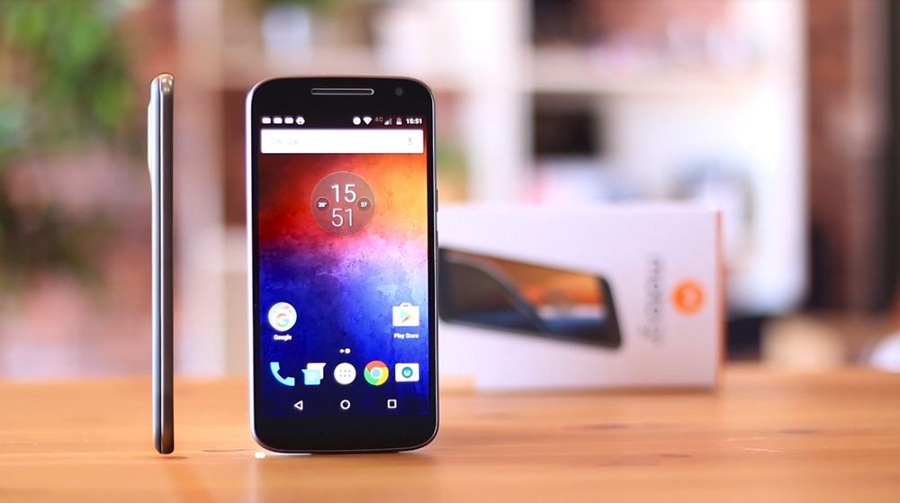Pantalla del Motorola Moto G4