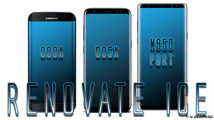 ROM personalizada Renovate Ice con Android 7.1.1 para el Galaxy S8