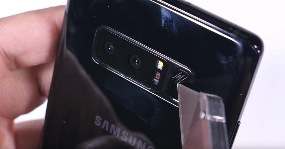 Sensor de huellas del Samsung Galaxy Note 8