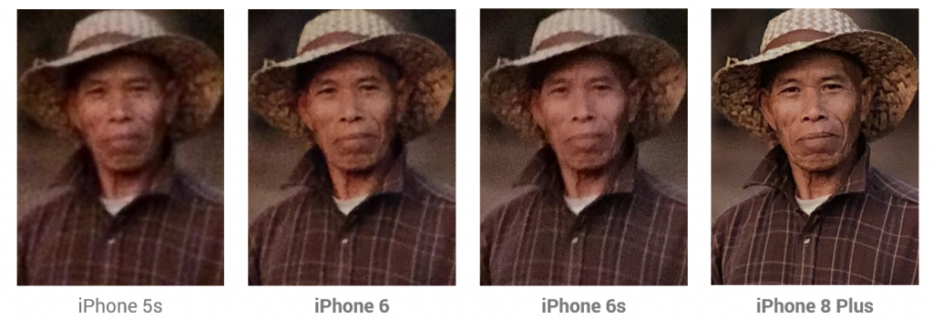 cámara del iPhone 8