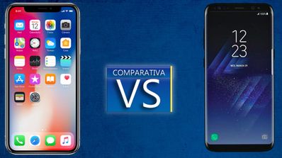 iPhone X vs Samsung Galaxy S8