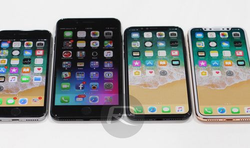 Comparativa de tamaño del iPhone 8