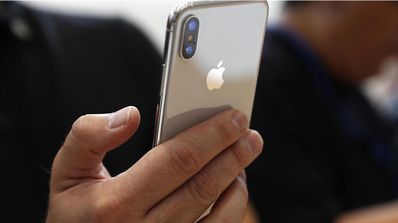 Carcasa trasera del iPhone X