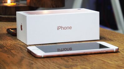 Caja de embalaje de un iPhone