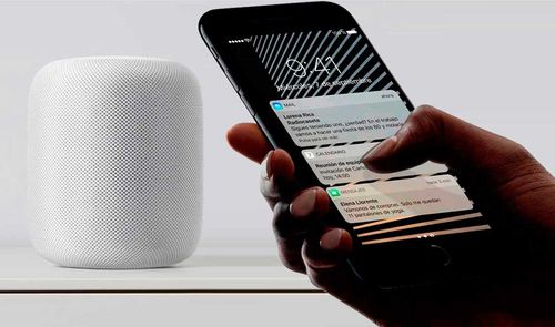 iPhone y HomePod