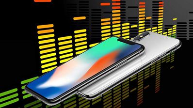 audio del iPhone X