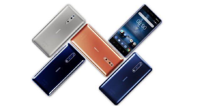 Nokia 8 con Android Oreo