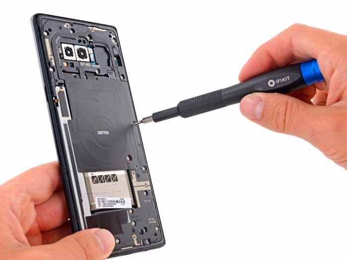componentes del Samsung Galaxy Note 8