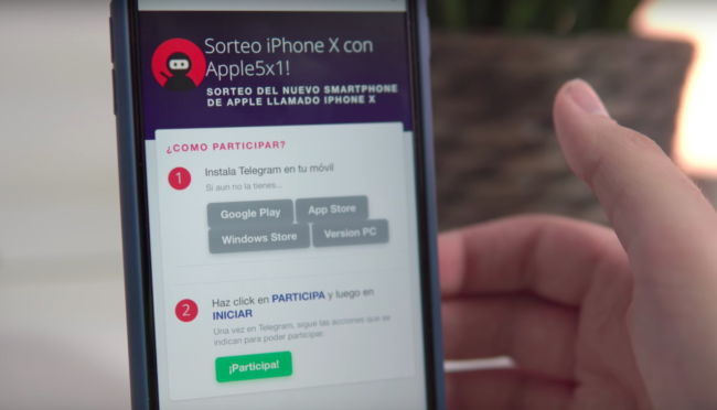 sorteo iphone x