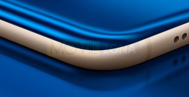 Xiaomi Mi Note 3 detalle del borde de carcasa