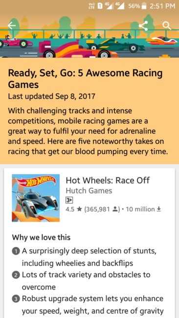Análisis de los editores en Google Play