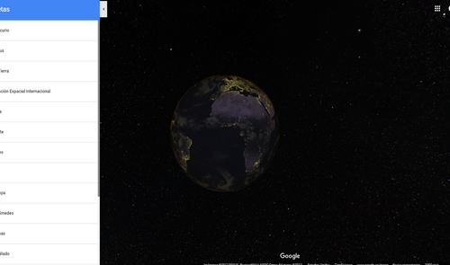 Mapa de la tierra tras la actualización de Google Maps