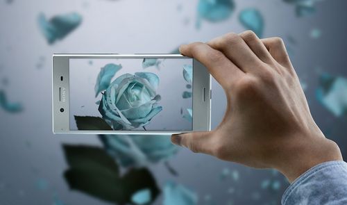Cámara con lente G gran angular del Sony Xperia XZ Premium