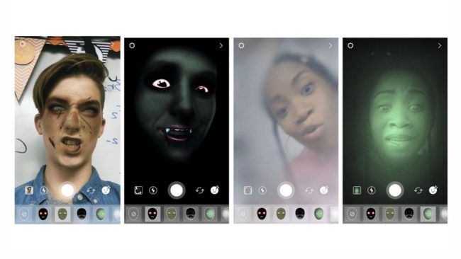 Filtro de Instagram para celebrar Halloween