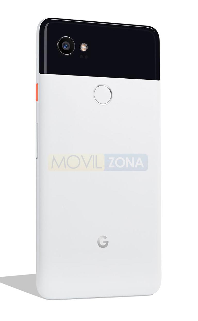 Google Pixel 2 XL blanco trasera