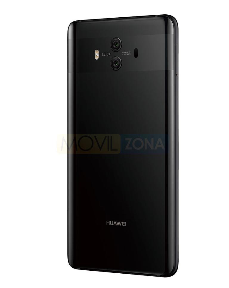Huawei Mate 10 negro vista trasera