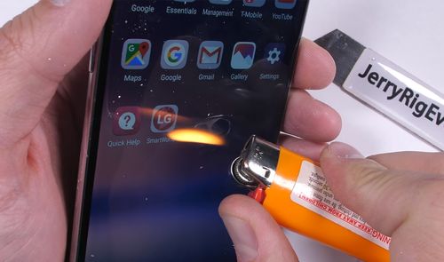 Test de resistencia del LG V30